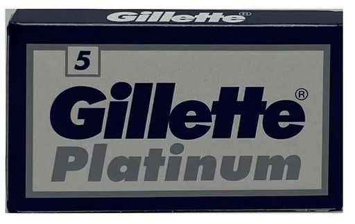 Gillette - Platinum Double Edge Razor Blades - New England Shaving Company