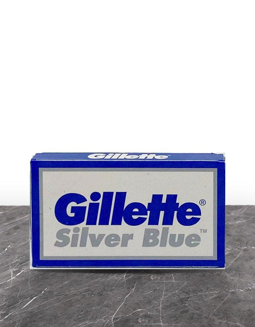 Gillette - Silver Blue Double Edge Razor Blades - New England Shaving Company