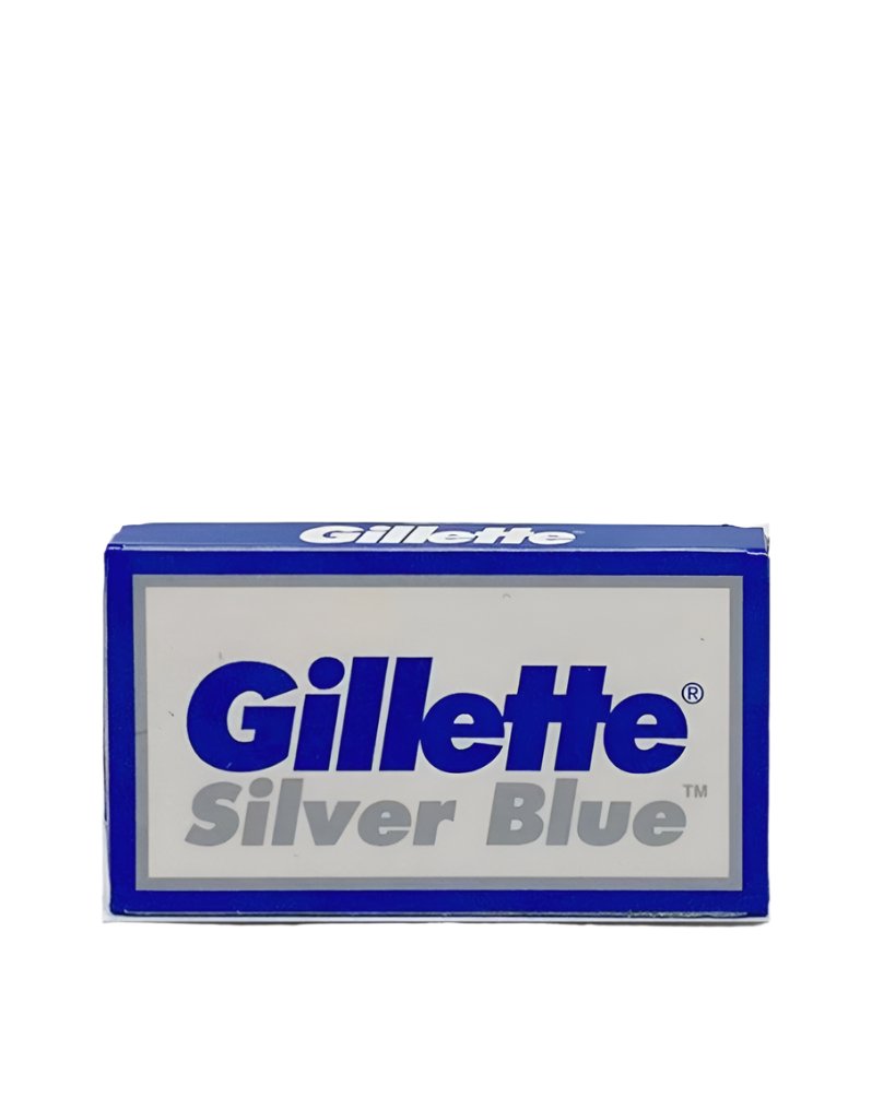 Gillette Silver Blue double edge razor blades box