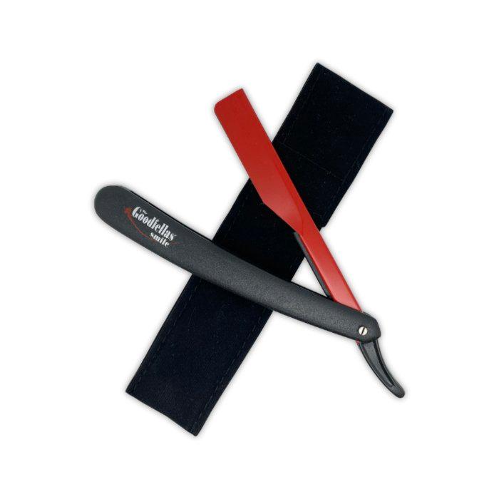 The Goodfellas' Smile Shavette - Inferno in Velvet with Velvet Pouch - New England Shaving Company