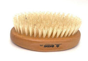 Kent - Beard Brush - Military Style - MC4 - Cherry Wood, Pure White Bristle - New England Shaving Company