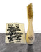 Kent - Wooden Beard Brush - BRD2 - Natural Wood Handle with Boar Bristles - New England Shaving Company