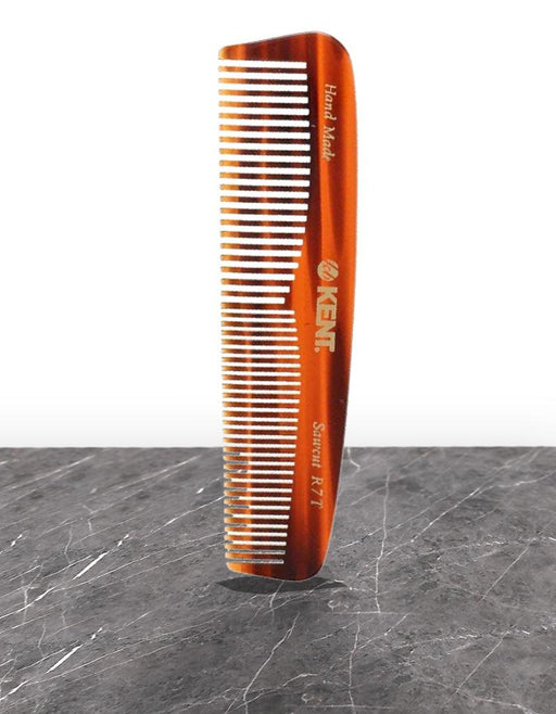 Kent - Handmade Pocket Comb Thick/Fine Hair - R7T - New England Shaving Company