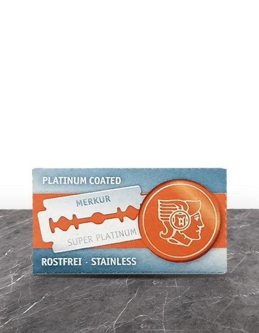 Merkur - Super Platinum Double Edge Razor Blades - New England Shaving Company