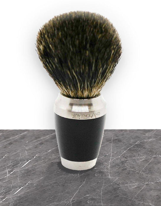 Badger Brush - Stainless Steel and Black Resin