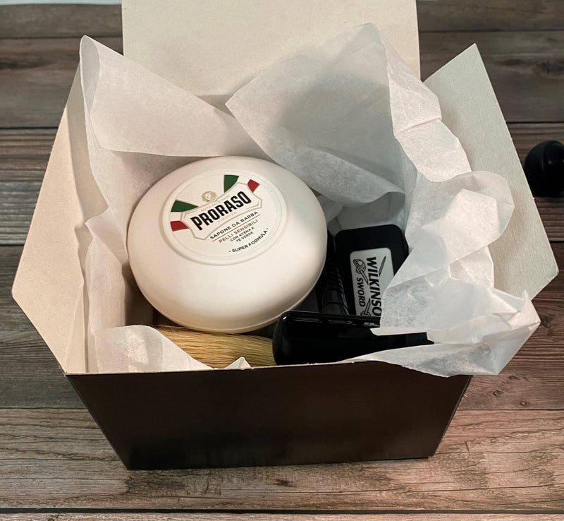 Safety Razor Starter Gift Set - New England Shaving Company
