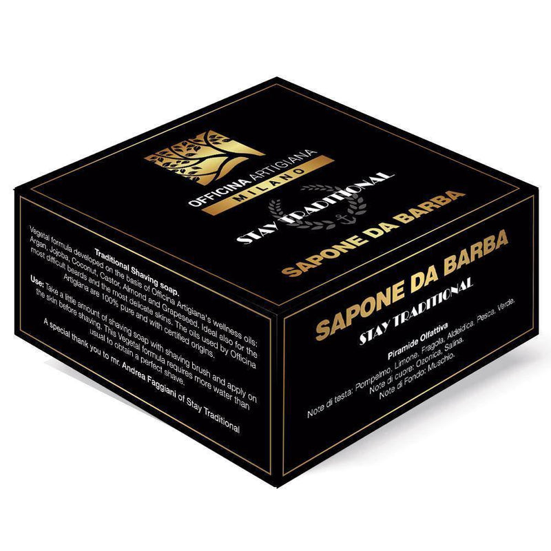 Officina Artigiana Milano - Stay Traditional Shaving Soap - New England Shaving Company