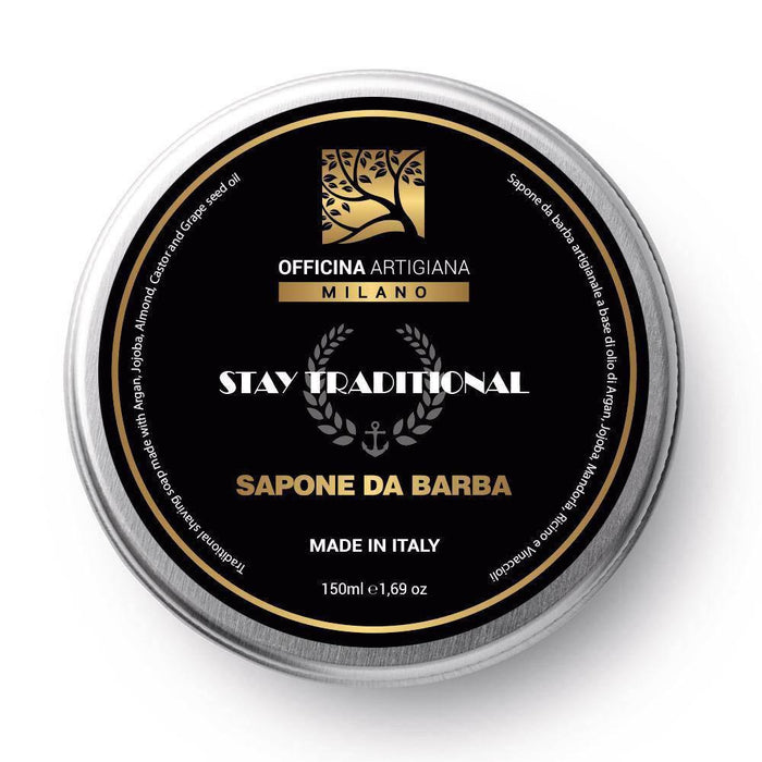 Officina Artigiana Milano - Stay Traditional Shaving Soap - New England Shaving Company