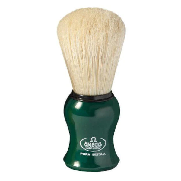Omega - 10065 Boar Hair Shaving Brush - New England Shaving Company