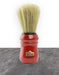 Omega - 10049 Professional Boar Hair Shaving Brush - Red - New England Shaving Company