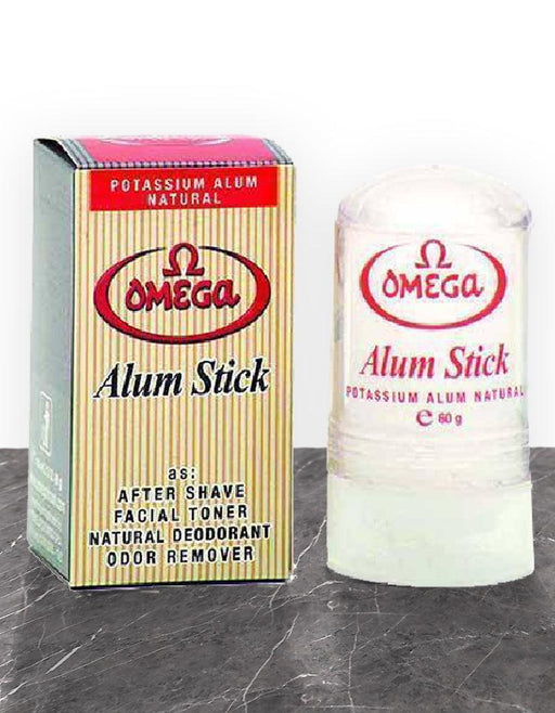 Omega - Potassium Alum Stick, 60 gr - New England Shaving Company