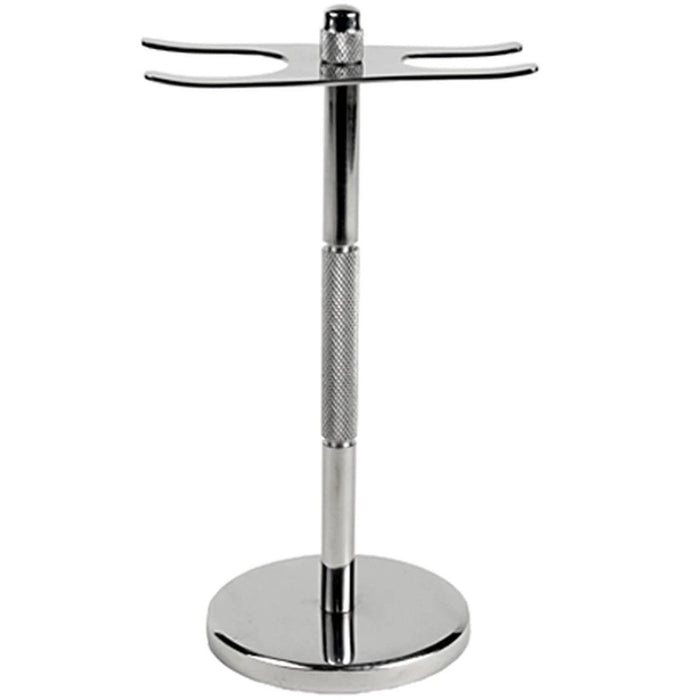Parker - Stainless Steel Razor and Brush Stand - New England Shaving Company