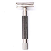 Parker Semi Slant 3 Piece Safety Razor 55SL - Graphite - New England Shaving Company