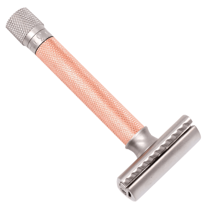 Parker - Variant Adjustable Safety Razor VARRG – Rose Gold - New England Shaving Company
