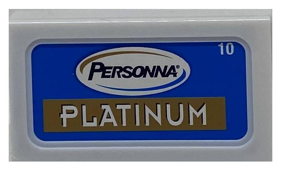Personna - Platinum Double Edge Razor Blades - New England Shaving Company