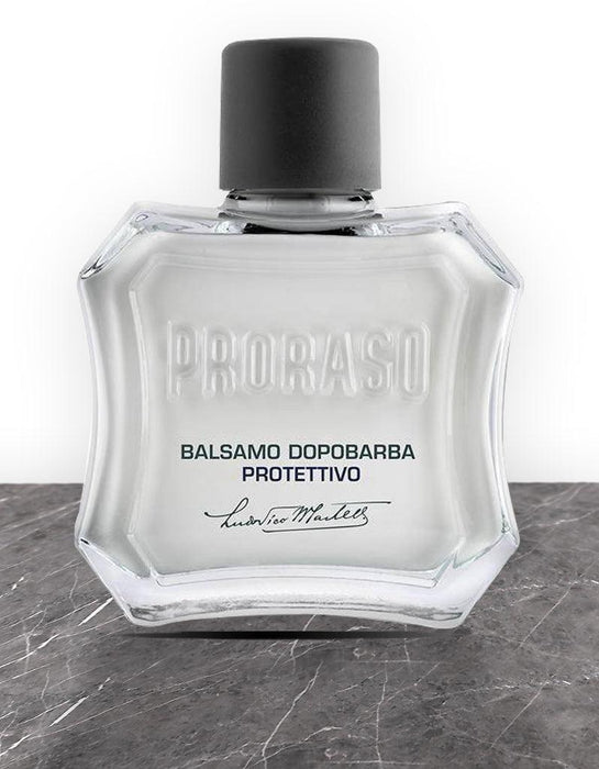 Proraso After Shave Balm: Protective - Blue - New England Shaving Company