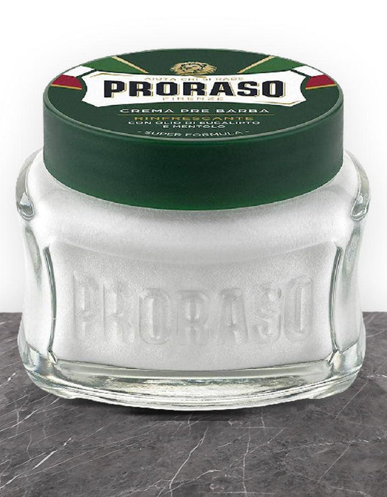 Proraso Pre Shave Cream: Refreshing - Green - New England Shaving Company