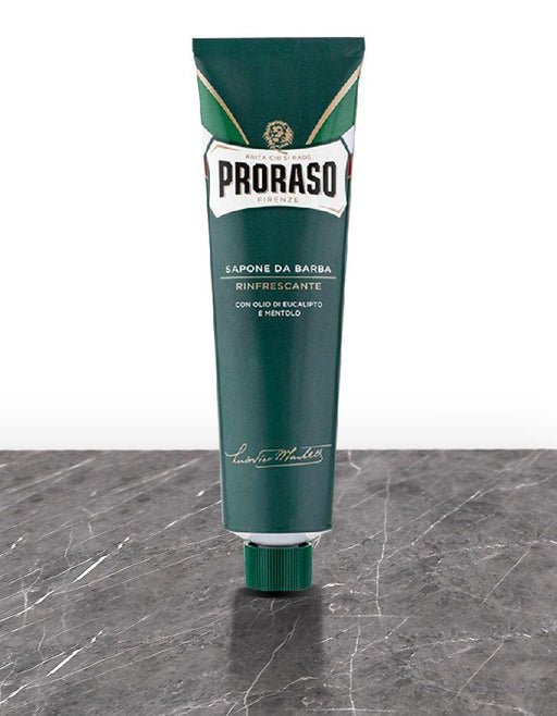 Proraso Shaving Cream Tube: Refreshing - Green - New England Shaving Company
