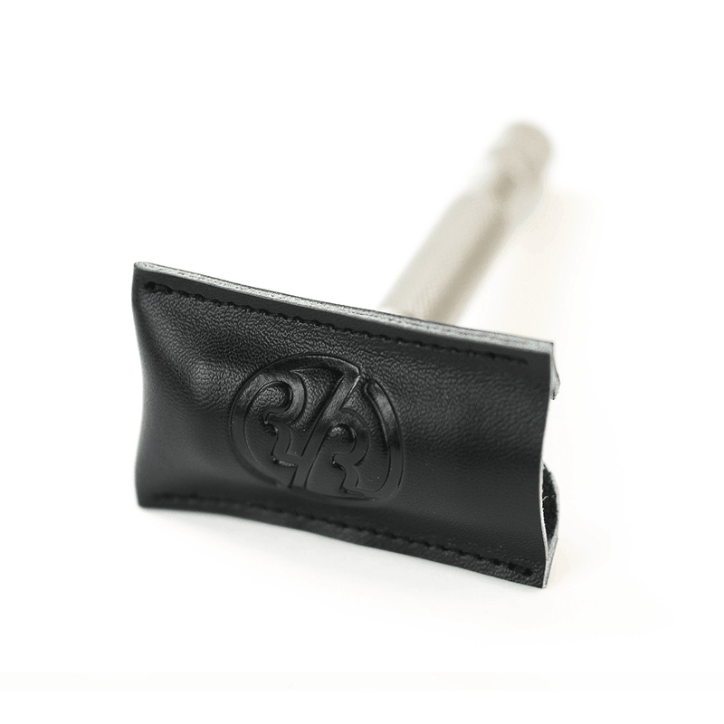 Rockwell leather razor sheath for travel and storage fits all Rockwell and most safety razors