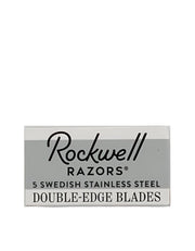 Rockwell stainless steel safety razor blades offer 4–8 smooth, rust resistant shaves for all double edge razors