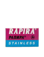 Rapira - Super Stainless Chrome Double Edge Razor Blades - New England Shaving Company