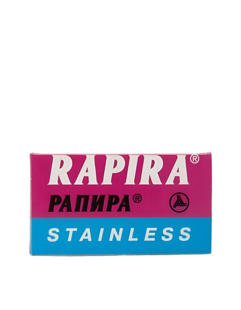 Rapira - Super Stainless Chrome Double Edge Razor Blades - New England Shaving Company