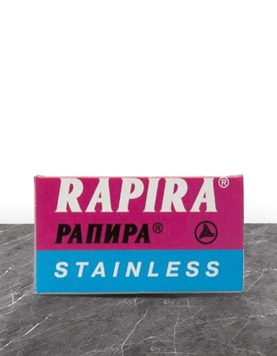Rapira - Super Stainless Chrome Double Edge Razor Blades - New England Shaving Company