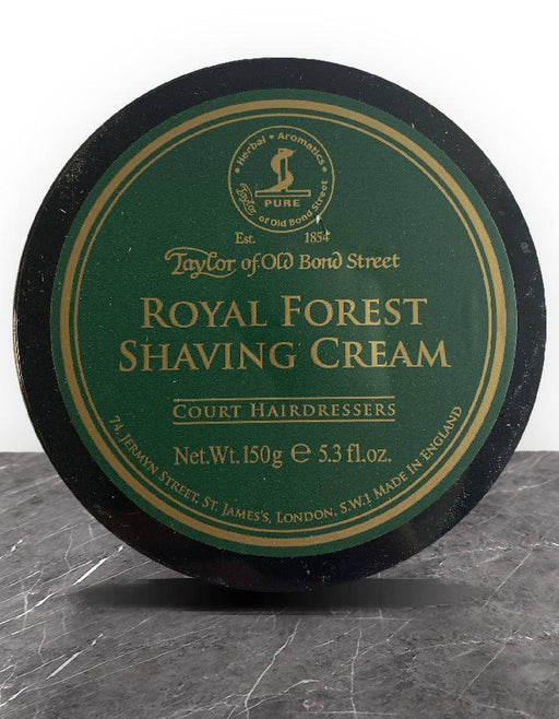 of Forest Royal Old Shaving Bond Street Taylor Cream