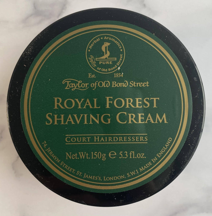Taylor of Old Bond Street Cream Shaving Royal Forest