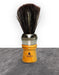 Vielong Professional Spanish Brown Horsehair Shaving Brush, Metal/Wood Handle - New England Shaving Company