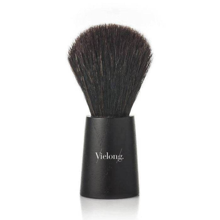 Vielong Nordic Horsehair Shaving Brush, Black