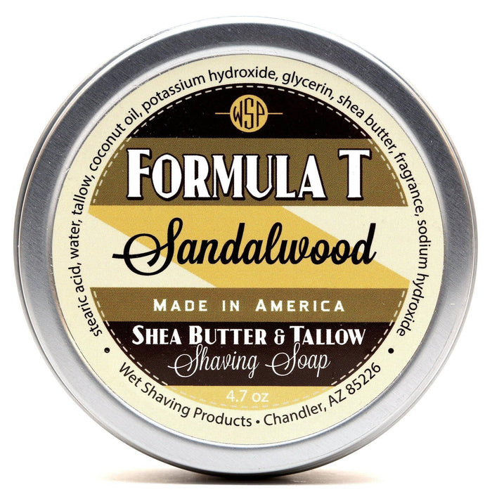Wet Shaving Products - Formula T Sandalwood - New England Shaving Company